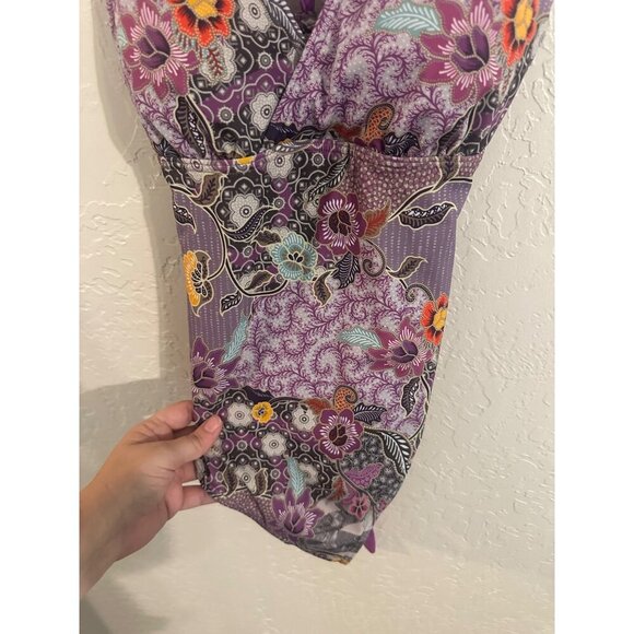 Prana Tulum Colorful One Piece Swimsuit Floral - Picture 9 of 9